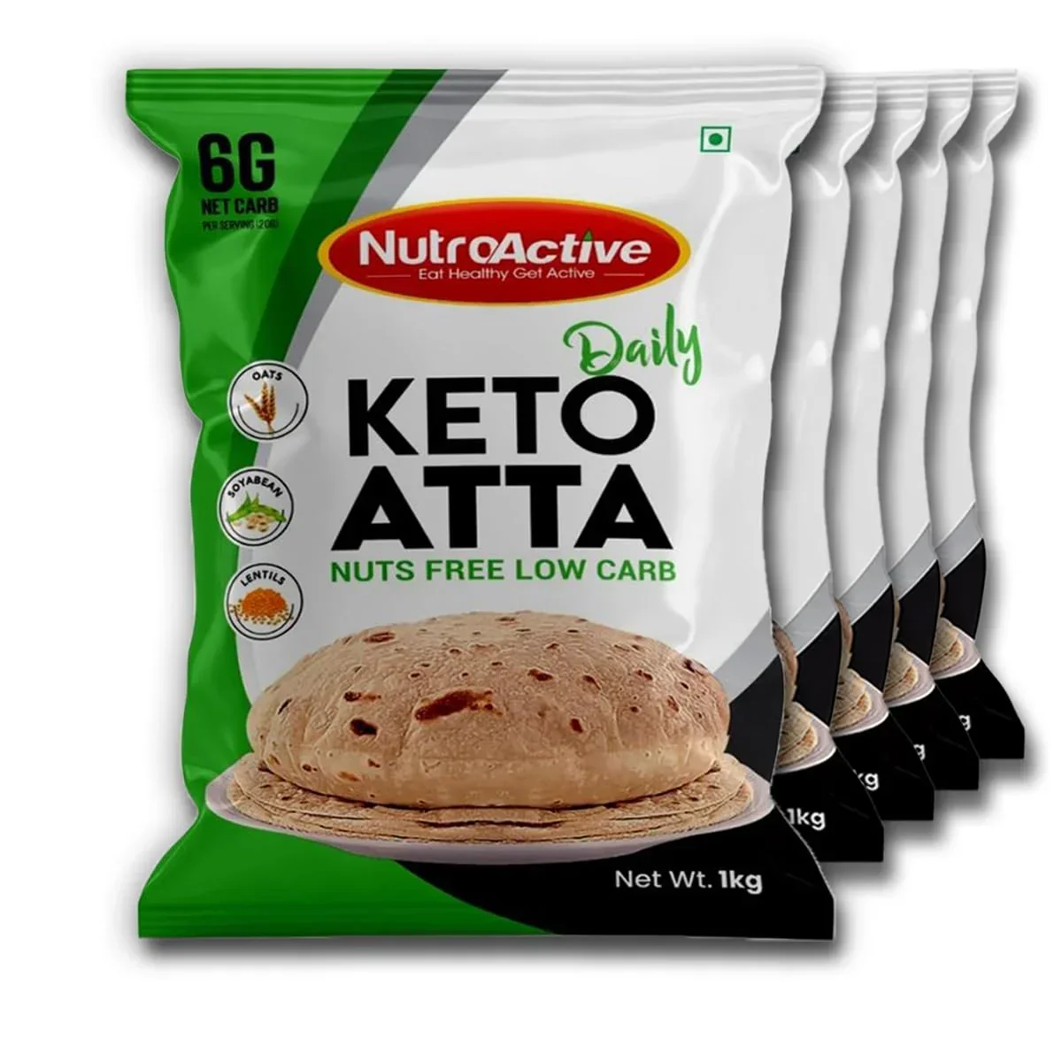 NutroActive Keto Atta Daily | Nuts Free Low Carb Atta - Image 5
