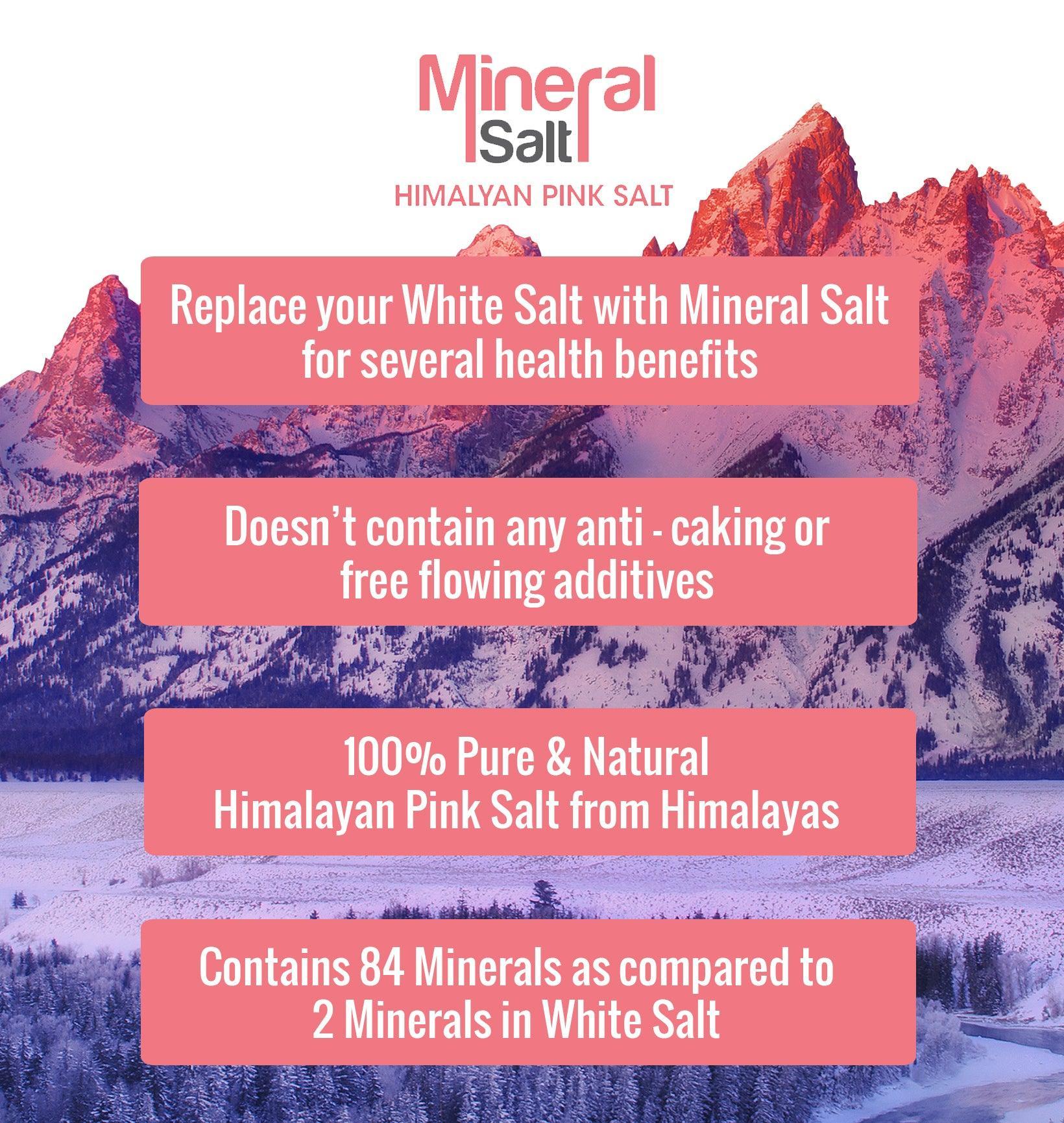 NutroActive MineralSalt Himalayan Pink Rock Salt- 1 kg - Image 5