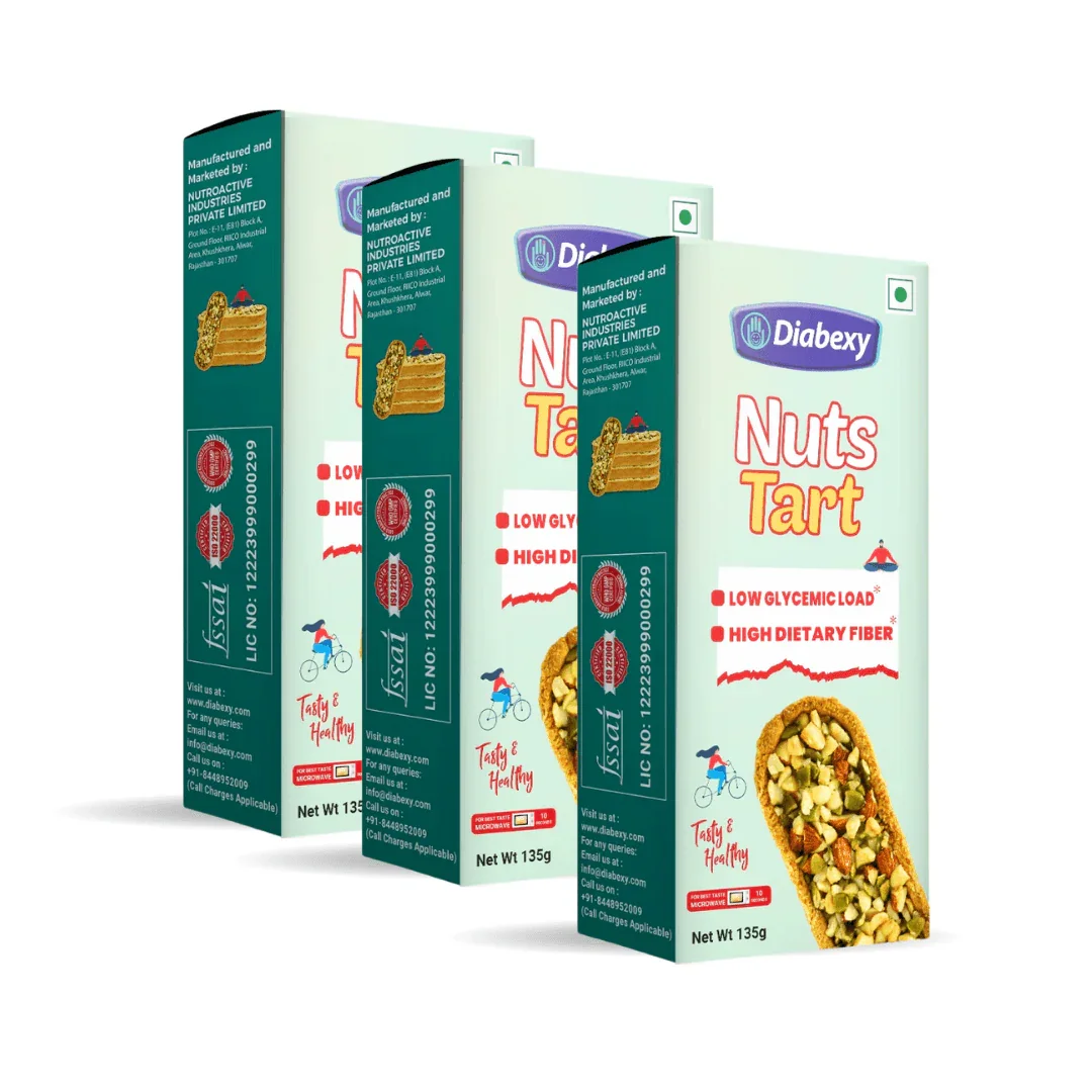 Diabexy Nuts Tart- 135 g - Image 3